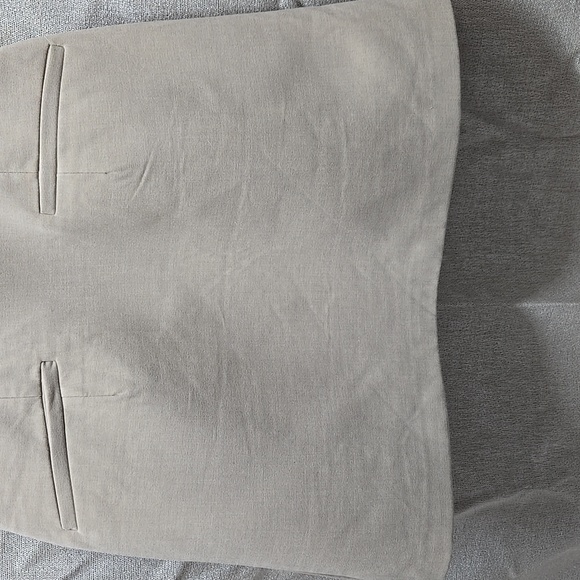 Zara, Mini Dress, Fitted, Cream, Taupe, XS, Fully Lined, Stretch, Polyester - Picture 10 of 16